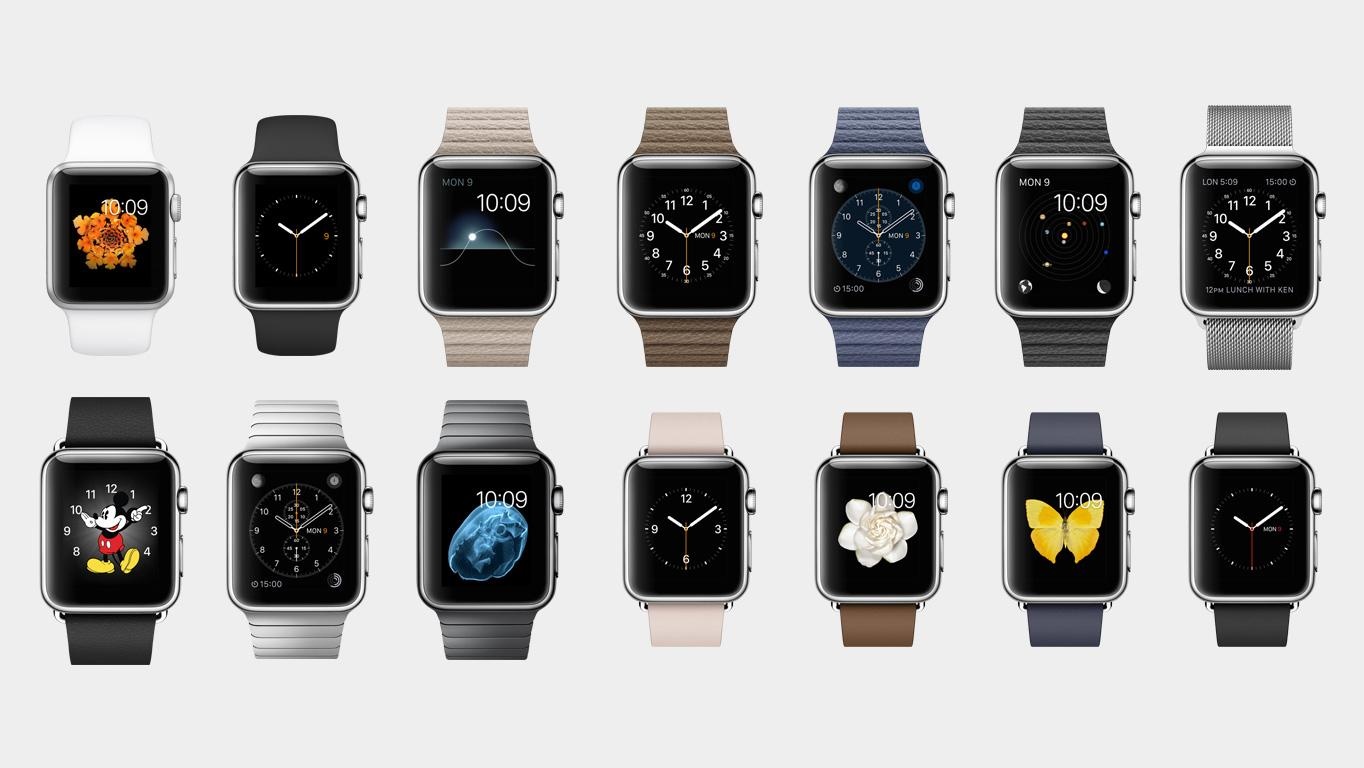 Коллекция часов Apple