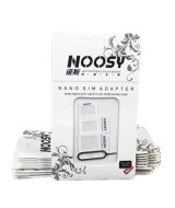 Noosy Nano SIM Adapter For iPhone 6, 5, 5S,4, 4S, Galaxy S3,4,5,6