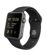 Apple Watch Sport 42mm Space Grey with Black Sport Band MP032