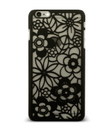 Чехол для iPhone 6 Luoya Цветочный Микс (Black)
