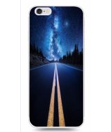Чехол силиконовый с 3D рисунком "Дорога" для iPhone 5/5s/SE