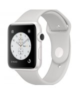 Apple Watch Series 2, 42 мм, White Ceramic with Cloud Sport Band MNPQ2