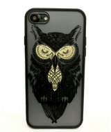 Чехол Сова Pattern для iPhone 6/6s с силиконовыми краями
