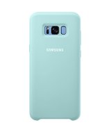 Чехол для Galaxy S8 Plus накладка Samsung Silicone Cover голубой