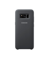 Чехол для Galaxy S8 накладка Samsung Silicone Cover темно-серый