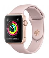 Apple Watch 3 Wi-Fi 38 мм золотистый алюминий/розовый песок (MQKW2)