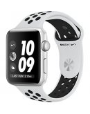 Apple Watch 3 Nike+ Wi-Fi 38 мм серебристый алюминий/чистая платина, черный (MQKX2)