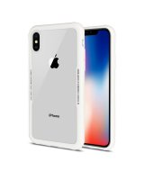 Чехол-накладка Nice case противоударный для iPhone X (белый)