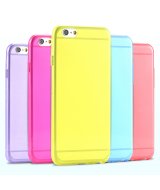 Ультратонкий силиконовый чехол бампер на iPhone 6/6s