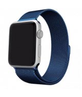 Ремешок Apple Миланский сетчатый браслет для Apple Watch  (синий)