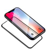 Закругленное защитное 6D стекло для iPhone X/Xs (10) на весь экран Bilvic
