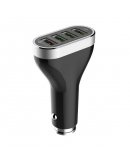 LDNIO C701Q четыре USB порта автомобильное зарядное устройство адаптер с одним QC2.0 порт быстрой зарядки 3,6 В/3A выход для электронного устройства