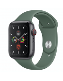 Apple Watch Series 5 (MWT02), 40 мм, корпус из алюминия цвета «серый космос», спортивный браслет зелёного цвета