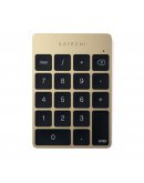 Клавиатура Satechi Aluminum Slim Rechargeable Keypad Gold  Bluetootha