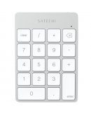 Клавиатура Satechi Aluminum Slim Rechargeable Keypad Silver Bluetootha