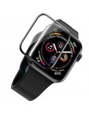 Защитное Стекло-Плёнка 5D Matte HD Apple Watch 40/44mm Black глянецевые