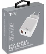 СЗУ TFN c поддержкой PD 18W универсальное White