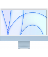 Apple iMac 24" Retina 4,5K, (M1 8C CPU, 8C GPU), 8 ГБ, 512 ГБ SSD, синий (MGPL3)