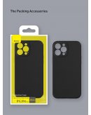 Защитный чехол BASEUS Liquid Silica Gel Protective Case для Apple iPhone 13 Pro Max черный