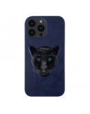 Кожаный чехол Санта-Барбара для iPhone 13 серии Savanna - Пантера