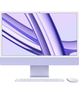 Apple iMac 24" Retina 4,5K, M3 (8C CPU, 10C GPU, 2023), 8 ГБ, 256 ГБ SSD, фиолетовый (Z19P)