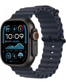 Apple Watch Ultra 2 GPS + Cellular, 49 мм, корпус из черного титана, ремешок Ocean темно-синего цвета