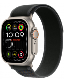 Apple Watch Ultra 2 GPS + Cellular, 49 мм, корпус из бежевого титана, ремешок Trail черного цвета, размер M