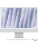 Apple iMac 24" Retina 4,5K (M4 10C CPU, 10C GPU, 2024), 16 ГБ, 512 ГБ SSD, серебристый (MWUV3RU/A)