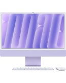 Apple iMac 24" Retina 4,5K (M4 10C CPU, 10C GPU, 2024), 16 ГБ, 512 ГБ SSD, фиолетовый