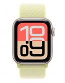 Умные часы Apple Watch SE 3 40 мм (алюминиевый корпус, звездный свет/звездный свет, спортивный ремешок, фторэластомер, M/L)