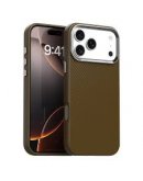 Чехол для iPhone 17 Pro /17 Pro Max из углеродного волокна серии IMD (коричневый)