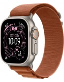 Умные часы Apple Watch Ultra 3 LTE 49 мм (титановый корпус, природный/терракота, текстильный ремешёк размера L)