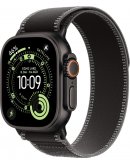 Умные часы Apple Watch Ultra 3 LTE 49 мм (титановый корпус, черный/черный, нейлоновый ремешёк размера M/L)