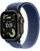 Умные часы Apple Watch Ultra 3 LTE 49 мм (титановый корпус, черный/синий, нейлоновый ремешёк размера M/L)