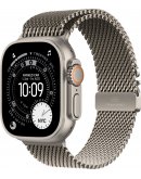 Умные часы Apple Watch Ultra 3 LTE 49 мм (титановый корпус, природный/металл (титан), миланская петля S)